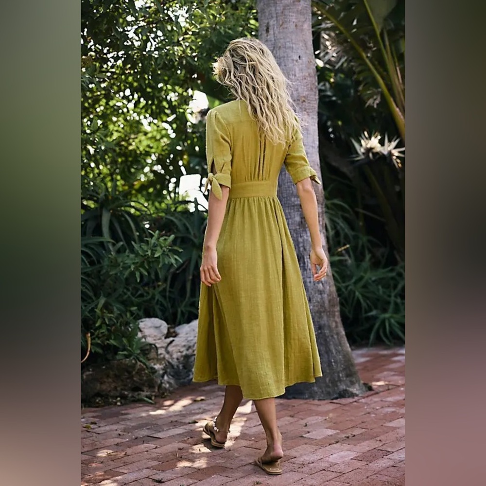 Free People Love Of My Life Midi Dress - Picture 4 of 8